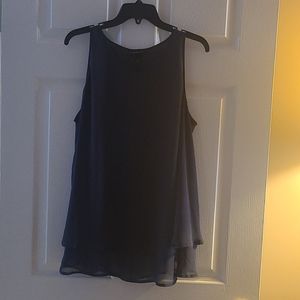 Double V Neck, Layered Max Swing Tank